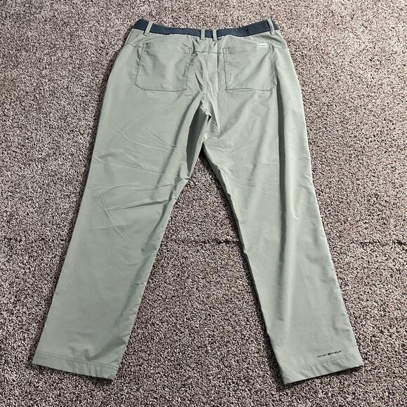 Columbia Pants Mens 38x30 Gray Omni-Shield Hiking Outdoor Stretch Tech Travel - Picture 2 of 7